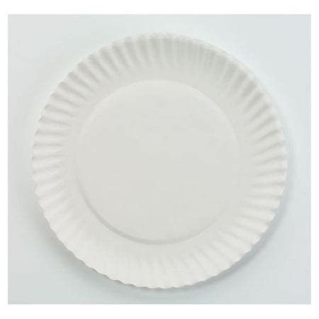 White Paper Plates, 7" Diameter, 1000/Carton - Walmart.com