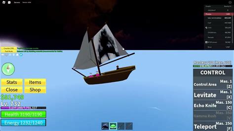 Blox Fruits* Flying Boat Glitch* (Control Fruit) - YouTube