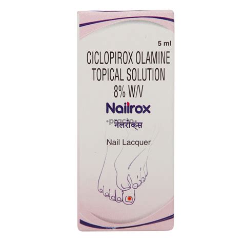Nailrox Nail Lacquer - Uses, Dosage, Side Effects, Price, Composition ...
