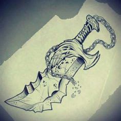 Blades of Chaos Tattoo