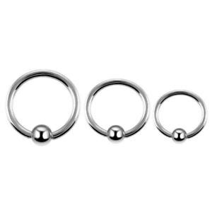 BCR Piercing Clamping Ring Tragus Ring Lip Septum Nose Piercing Ear ...