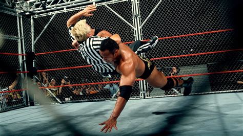 The Rock defies the odds in wild WWE Title Steel Cage Match: Raw, May 1 ...