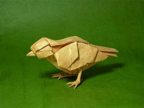 origami bird ~ origami instructions art and craft ideas