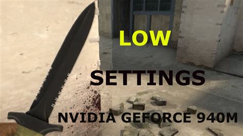 Nvidia Geforce 940m LOW SETTINGS CS:GO Benchmark - YouTube