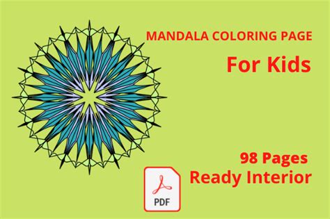 Colour Mandala Coloring Book Graphic by Luham Digital Products · Creative Fabrica