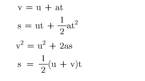 Equations Of Motion Worked Examples - Tessshebaylo