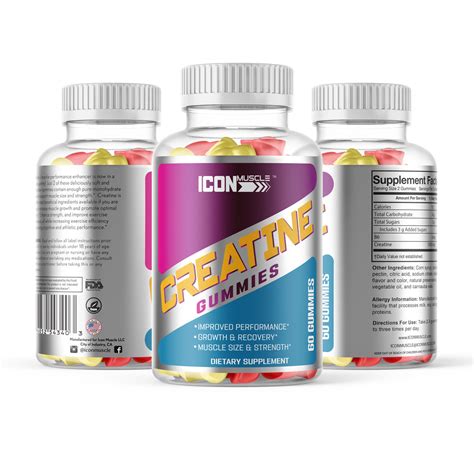 Creatine Gummies – Icon Muscle