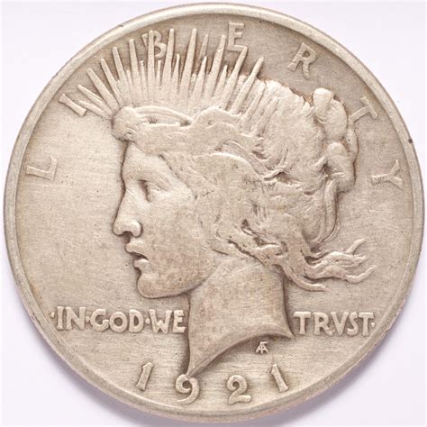 1921 Peace Silver Dollar - Numismax