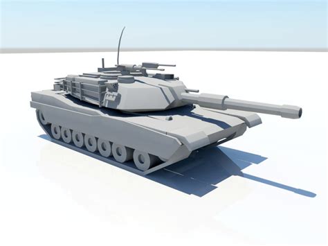 M1 Abrams Tank 3d model Maya files free download - CadNav