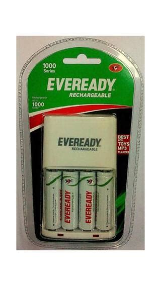 Buy Eveready 1000 Series Battery Charger (With 4 AA Rechargeable ...