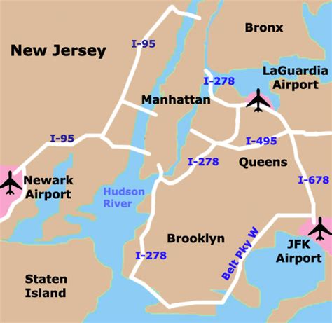 Airport Transportation in New York City | New York City Guide