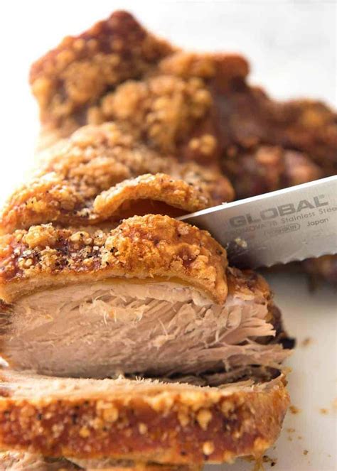 Pork Roast with Crispy Crackling | RecipeTin Eats