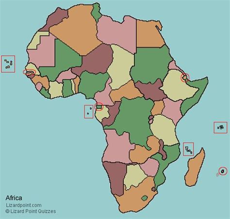 clickable map quiz of Africa countries | Geography quiz, World history ...