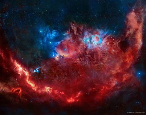 APOD: 2016 April 13 - Orion in Red and Blue