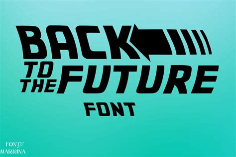 Back To The Future Font Free Download