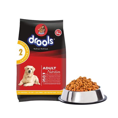 Drools Adult Dry Dog Food Chicken & Egg 3 kg – SNEHO