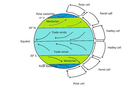 Winds | Types of winds | Prevailing, periodic, and local winds