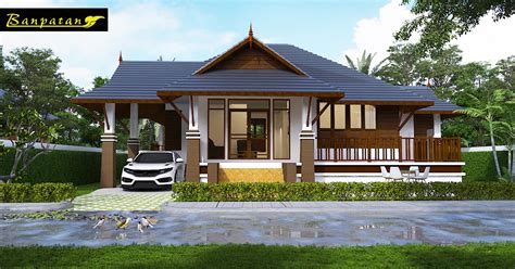 MyHousePlanShop: Small Thai Style House Plan Designed To Be Built In ...