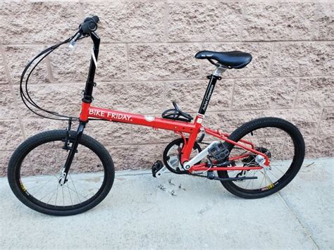 Bike Friday Speeding Tikit Folding Red (used) - Archer's Bikes | Mesa ...