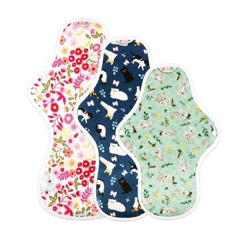 Organic Cotton Reusable Period Pads | Eco Green Living