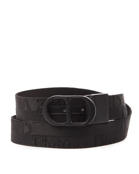 Dior Homme Cd Buckle Belt in Black for Men - Lyst