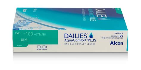 Dailies® AquaComfort Plus® Toric, 90 pack | ContactsDirect®