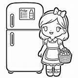 27  Free Refrigerator Coloring Pages Discover Now sketch template
