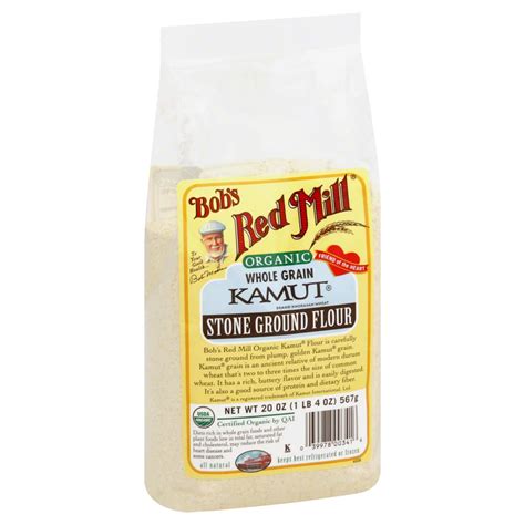 Bob's Red Mill Organic Whole Grain Kamut Stone Ground Flour - Shop ...