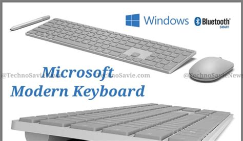 Microsoft Modern Keyboard with Fingerprint ID | Techno Savie