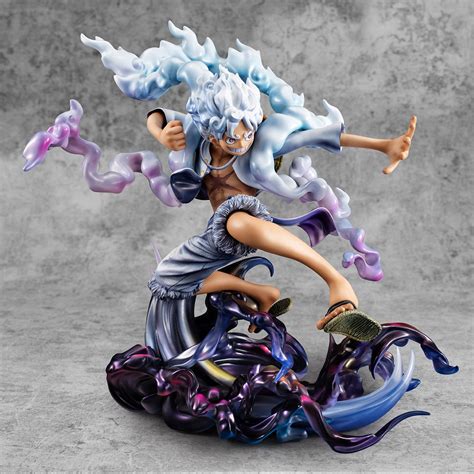 One Piece - Monkey D. Luffy Gear Five Wa-MaximumPortrait.Of.Pirates Figure | Crunchyroll store