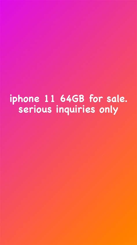 For Sale: Iphone 11 64GB Red - Portmore