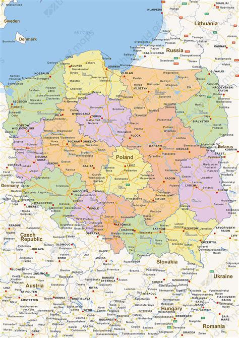 √ Poland Map / File Map Of Poland Colorful Png Wikimedia Commons / Map location, cities, capital ...