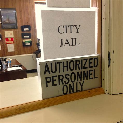 City-Jail-sign-inside | A Friendly Letter