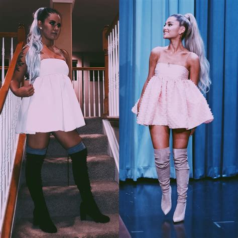 Ariana Grande Costume @cassie_lightz | Pink dress fashion, Ariana ...