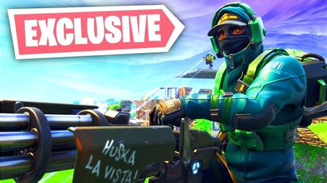 *New* Nvidia Geforce Fortnite Skin Bundle Gameplay (Exclusive PC Skin) - YouTube