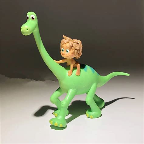 1set 15cm The Good Dinosaur fogure Arlo & Spot pvc figures Animals Toys Doll for Kids Children ...