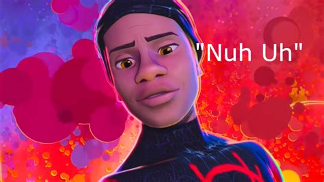 Nuh Uh Spiderman Meme / Miles Morales Drops Peter Parker | Know Your Meme