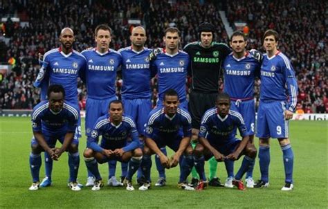 Soccer: chelsea 2011 squad