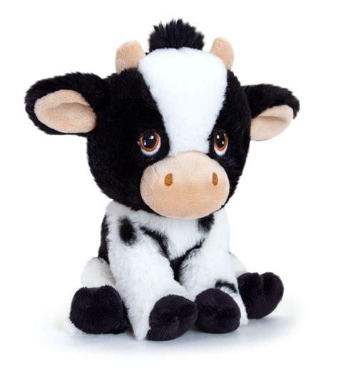 Keel Toys Keeleco 18cm Eco-Friendly Cow Soft Toy Plush ...