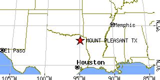 Mount Pleasant, Texas (TX) ~ population data, races, housing & economy