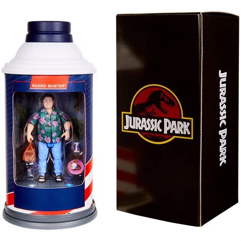 Dennis Nedry Jurassic Park Figure Inside a Barbasol Can Is Mattel's ...