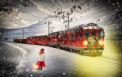 Polar Express Train Wallpaper