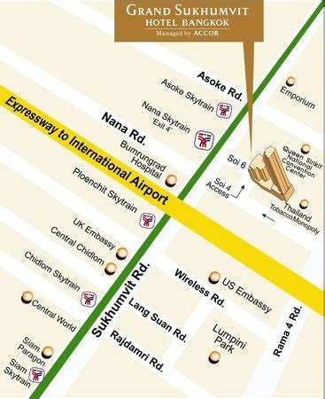 Sukhumvit Bangkok Map