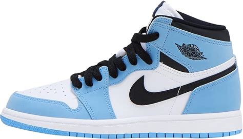 Air Jordan 1 Retro High OG PS Preschool 'UNC' White/Black-University ...