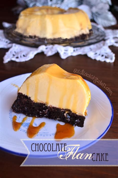 Chocolate Flan Cake • The Goldilocks Kitchen