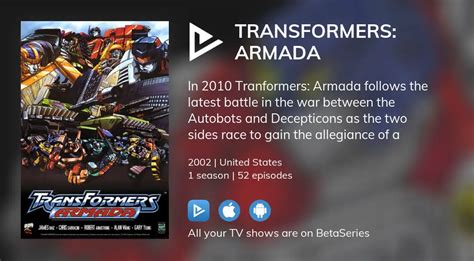 Watch Transformers: Armada streaming