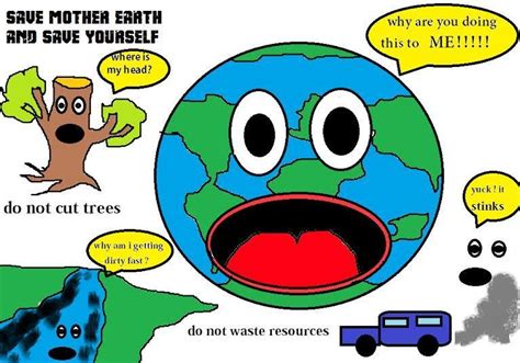 Save Earth From Pollution Poster