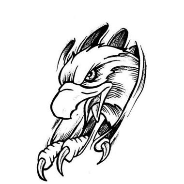 Eagle Claw Drawing at GetDrawings | Free download