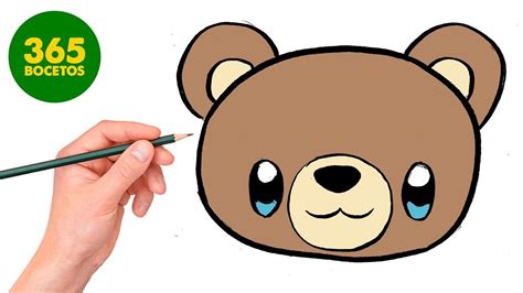 COMO DIBUJAR OSO KAWAII PASO A PASO - Dibujos kawaii faciles - How to ...