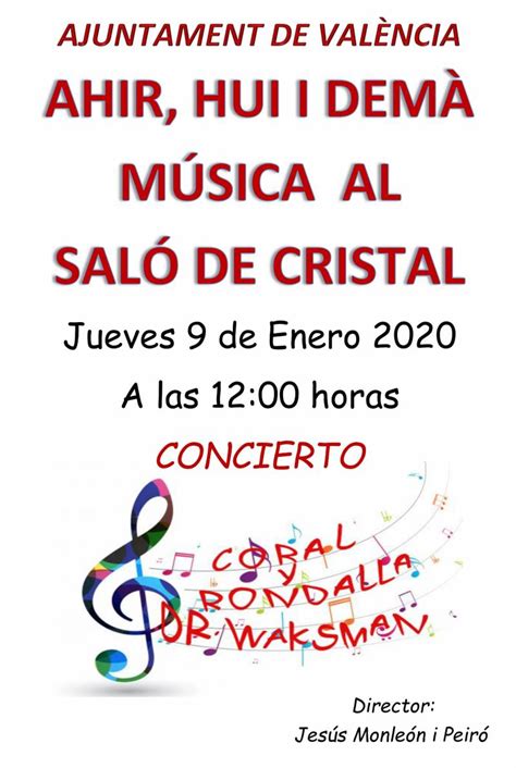 la coral y rondalla dr. waksman inaugura la temporada 2020 de els conc